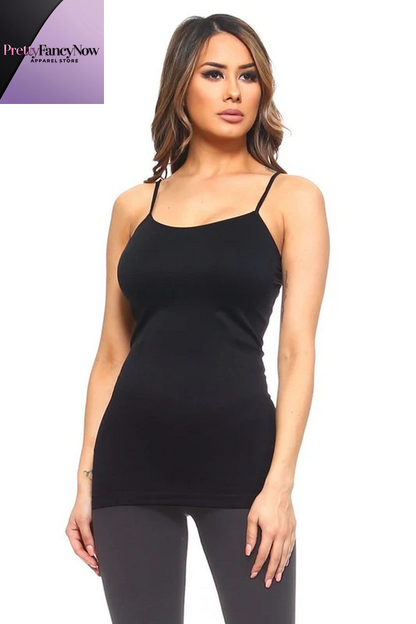 Seamless Cami Tank Top for Women - PrettyFancyNow