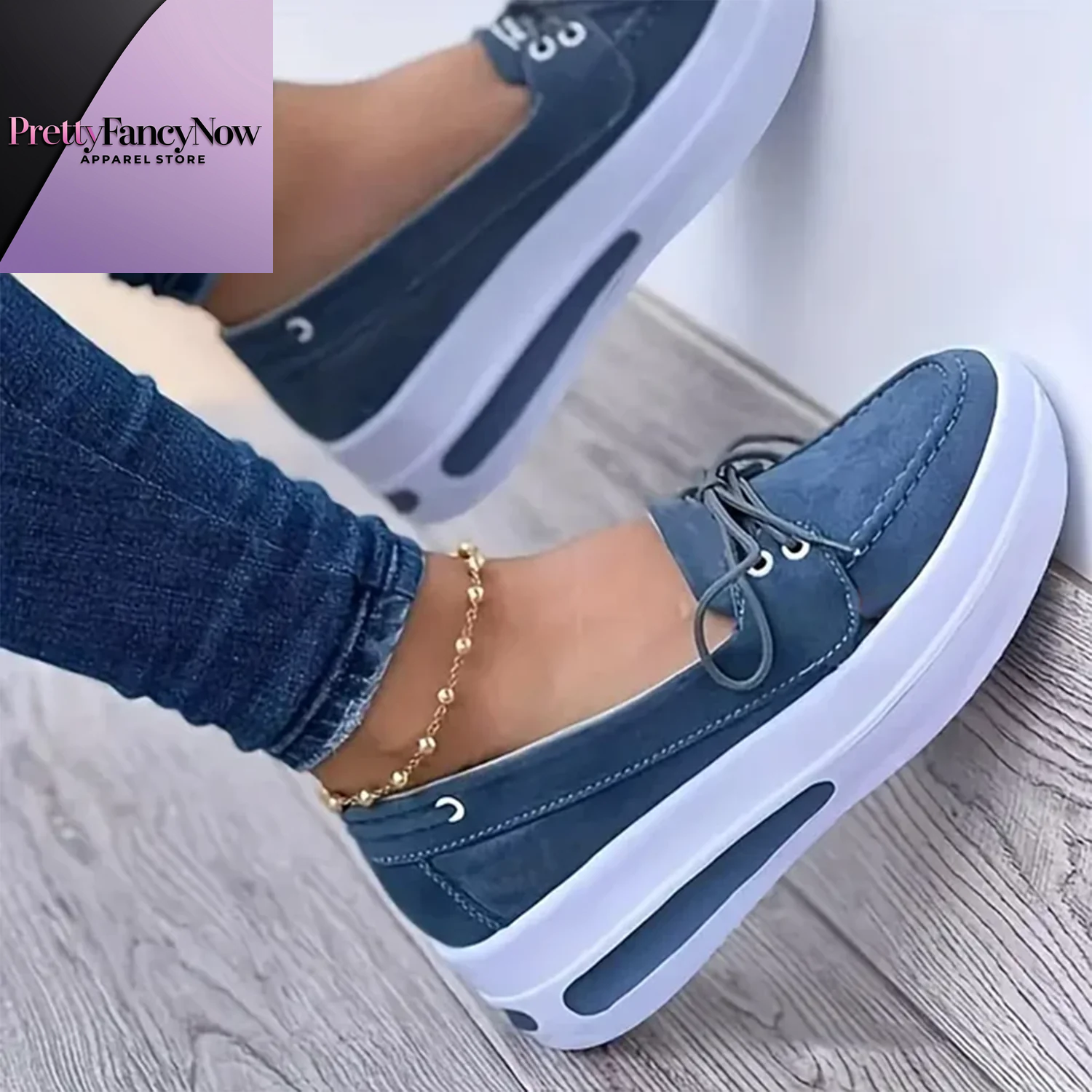 Casual Slip-On Platform Sneakers for Women - PrettyFancyNow
