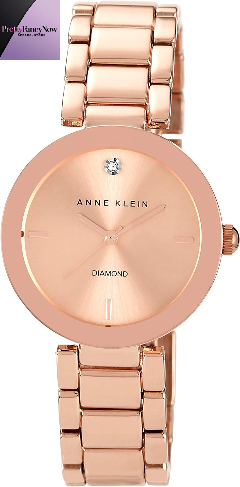 Elegant Women’s Bracelet Watch – Genuine Diamond Dial