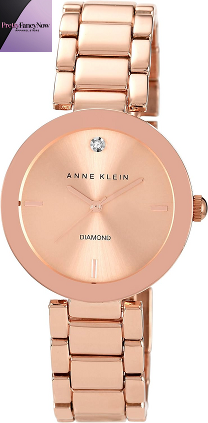 Elegant Women’s Bracelet Watch – Genuine Diamond Dial