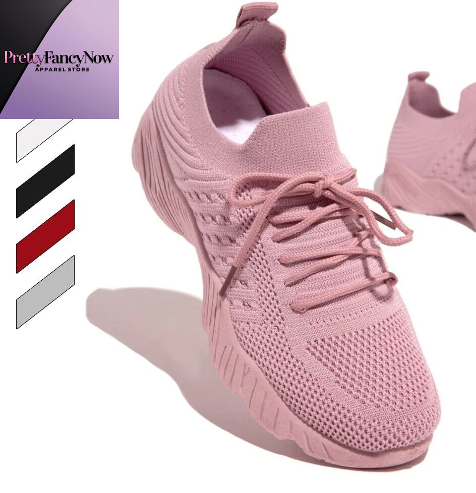 Ladies Walking Sneakers – Lightweight & Fashionable - PrettyFancyNow